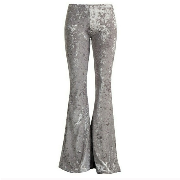 Velvet boho stretch flares - Picture 1 of 1
